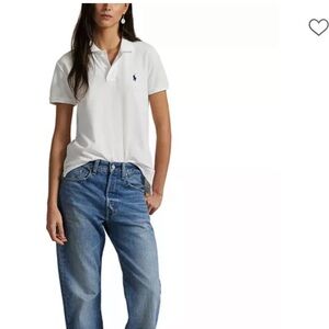 Ralph Lauren The Skinny Mesh Polo Shirt.